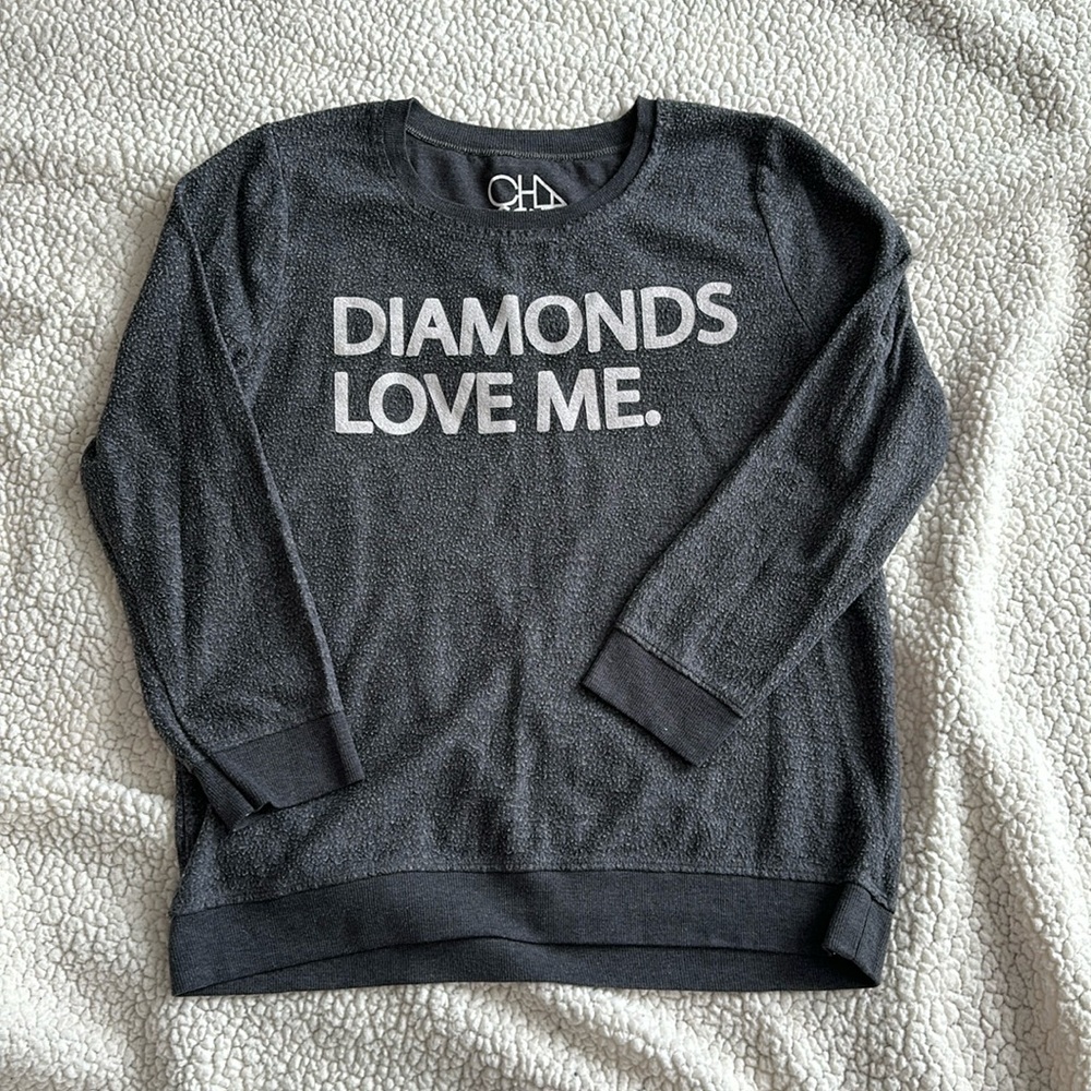 💥2/$10💥 inside out gray sweatshirt. Size L (2b)